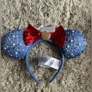 2022 Disney Parks D23 Expo Snow White Baublebar Minnie Ears Headband NWT